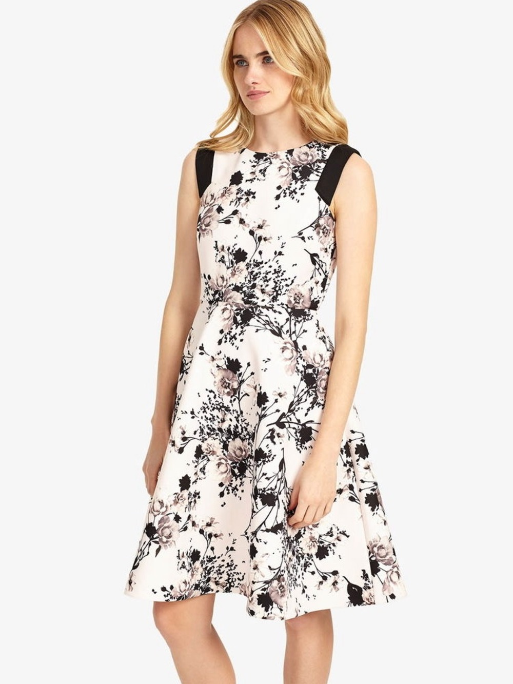 Phase Eight Eugenia Floral Fit-and-Flare Dress